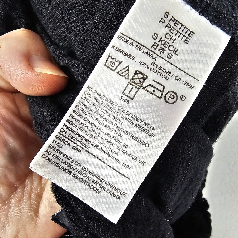 GAP Gauze Wide-Leg Pants - Picture 10 of 10